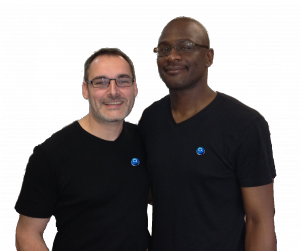 David Pilato et Malloum Laya