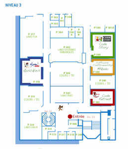 plan ateliers à l'ECE