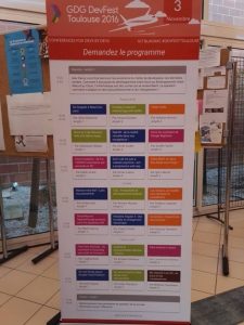 DevFest Toulouse 2016 Programme